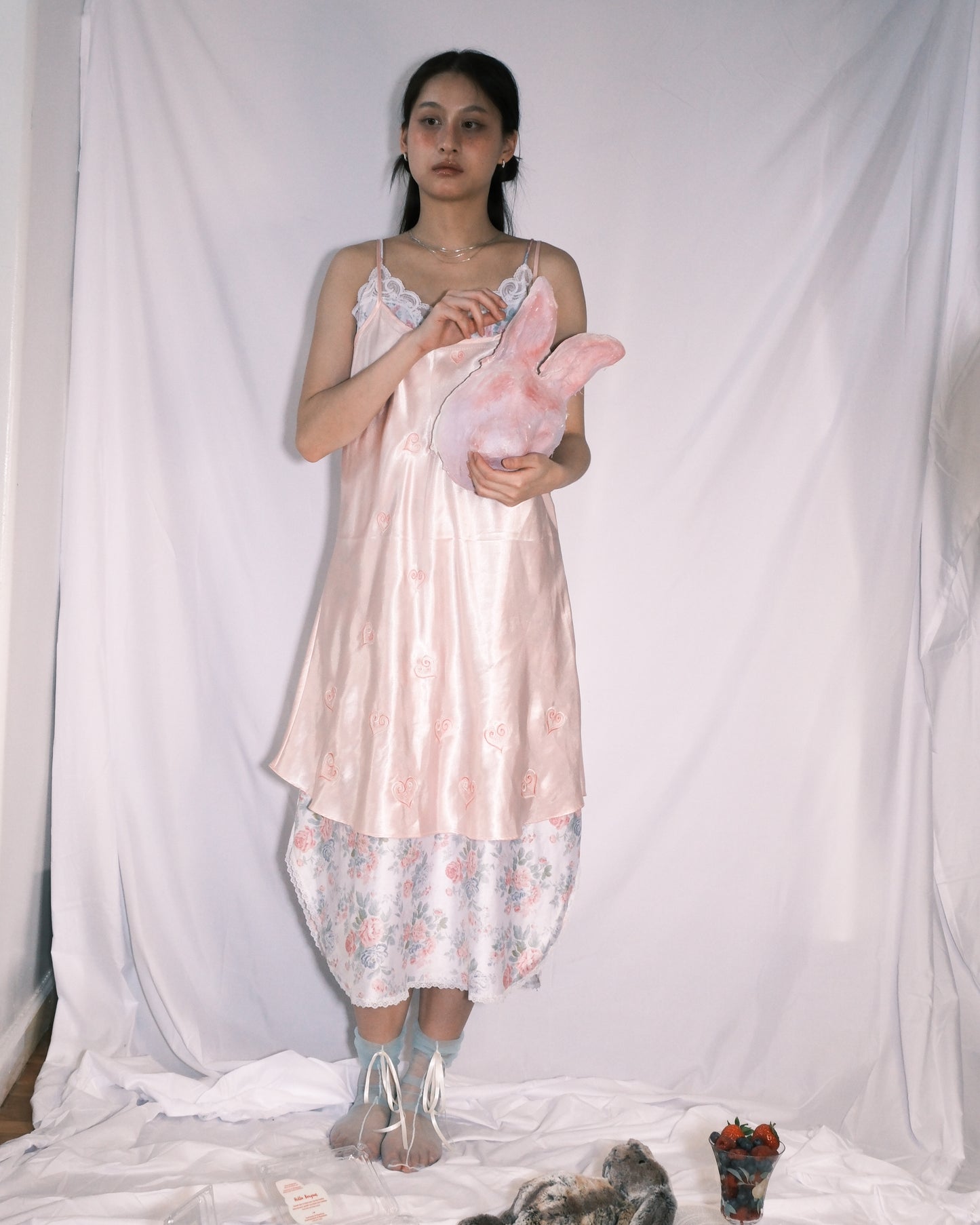 Balletcore Sheer Ribbon Ankle Socks